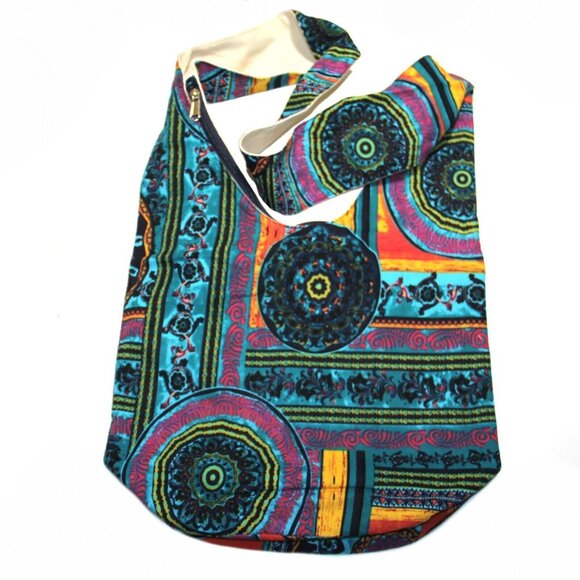 Ethnic Style Bag Lady's Everyday Crossbody Shoulder Bag Tourist Handbag Boho - Picture 3 of 5